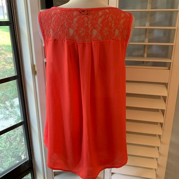 TORRID Sleeveless Lace Blouse • Sz 1X - Picture 4 of 9